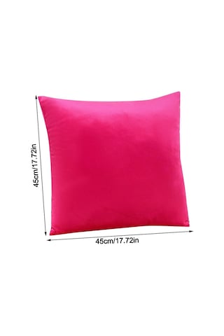 Kare Dekoratif Yastık Kılıfı Kadife Atma Yastık Kılıfları Kanepe Yatak Odası Araba Oturma Odası İçin Mavi