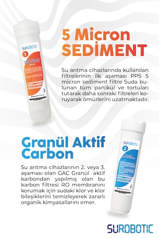 Kapalı Kasa Su Arıtma Cihazı Multimineral 6lı Filtre Seti Standar