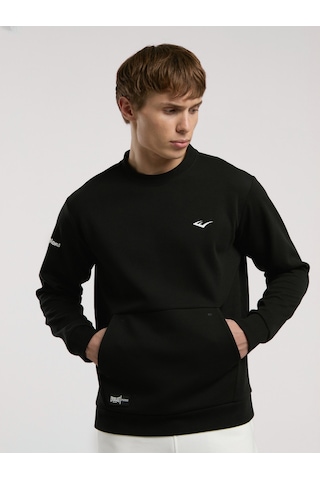 Everlast Champions Collection Siyah Erkek Sweatshirt Siyah