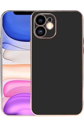 Apple Uyumlu iPhone 11 Kılıf Zore Viyana Kapak Siyah