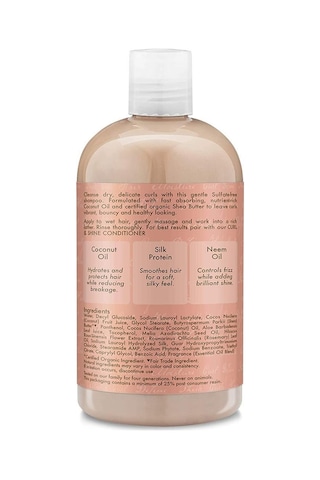 Shea Moisture Coconut & Hibiscus Bukle Kontrolü ve Parlaklık Şampuanı 384ML