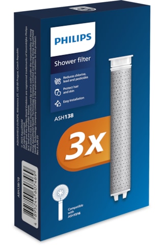 Ash1516 Duş Başlığı İçin Filtre Kartuşu Ash138/10 3 Adet -