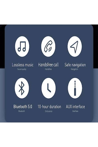 Baseus Wireless 3.5Mm Aux Bluetooth Araç Kiti