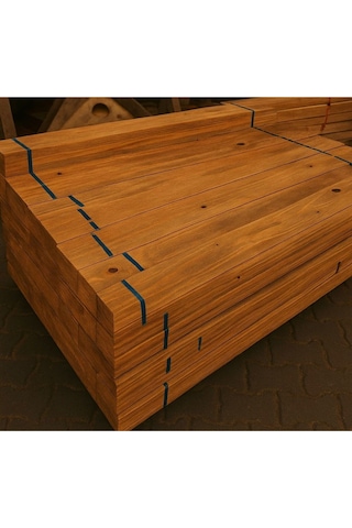 1,8x8x100 Cm Silinmiş Tahta 10 Adet Emprenyeli