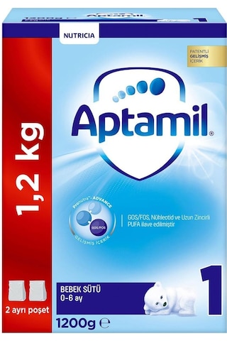 Aptamil Bebek Sütü Maması No1 0-6 Ay 1200 Gr - 9000026371031sp