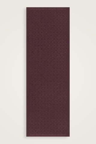 İmannooor İman I Kafes Kızıl Kahve Tencel Pamuk İpek Şal 70x200