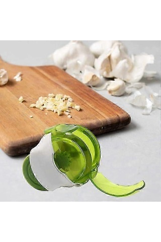 Manuel Silindir Sarımsak Doğrayıcı Sarımsak Ezici Sarımsak Presi Mutfak Aletleri Mini Mutfak Doğrayıcı Mutfak Aletleri Siyah