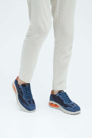 Callaghan Erkek Hakiki Deri Mavi Sneakers & Spor Ayakkabı 618 45408 Erk Ayk Y23 Mavı Nbk Mavi