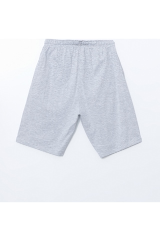 Lc Waikiki Lc Waıkıkı Gri Standart Kalıp Beşiktaş Baskılı Erkek Pijama Alt Şort