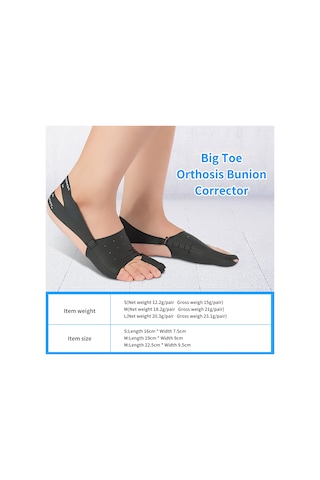 Moveevo Yetişkinler İçin Ayak Başparmağı Düzeltme Aparatı - Nefes Alabilir & Rahat