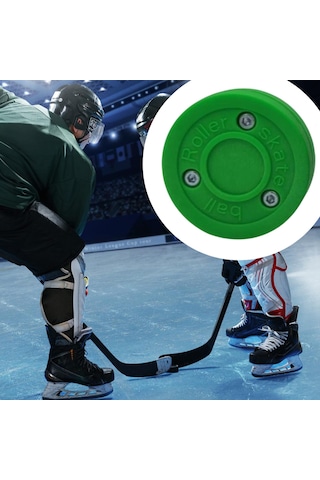 Homyl Roller Hokey Diski Uygulama Hediyesi Oyun Eğitimi Yeşil Yeşil