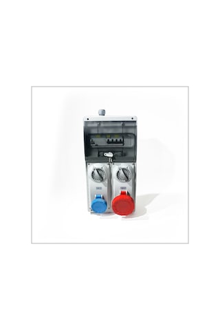 Novsen Ip66 Kombinasyon Panosu 1ad. 3x16a, 1ad. 5x32a Kilitli Priz