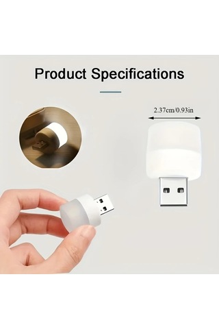 Willowhaven 10 Adet Mini Usb Led Işık - Kompakt Taşınabilir Enerji Tasarruflu Dekoratif Aydınlatma