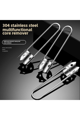 Monyee 304 Paslanmaz Çelik Meyve Sebze Çekirdek Çıkarıcı - Elma Armut Çekirdek Kaldırıcı, Hafif Ve Dayanıklı Mutfak Aracı