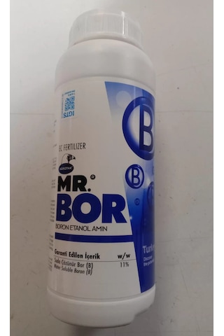 Agrotar Mr Bor Sıvı Bor Gübresi 1 Litre, Çiçek Ve Meyve Tutturucu 1 Lt
