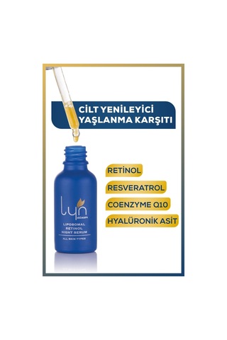 Lyn Skincare Lipozomal Retinol Gece Serumu