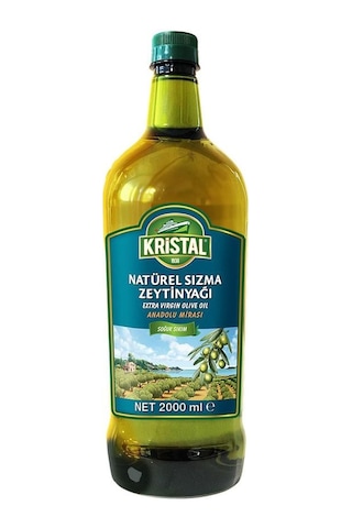 Kristal Natürel Sızma Zeytinyağı Anadolu Mirası 2 Litre Pet