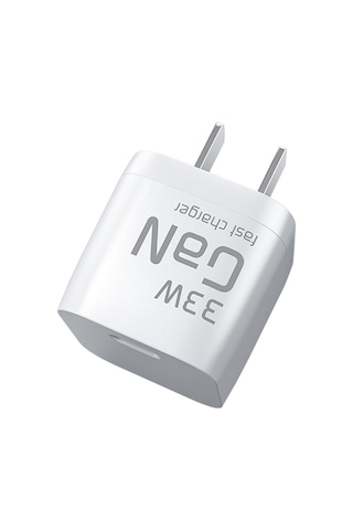 Wk Wp-u133 Gan 33w Küp Şeker Galyum Nitrür Şarj Cihazı Usb-c / Tip-c Veri Kablosu, Cn Fişi İle Diğer