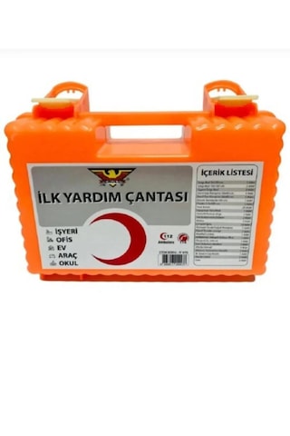 İlk Yardım Seti Ve Ezca Dolabı Denetime Uygun Portatif Kullanışlı