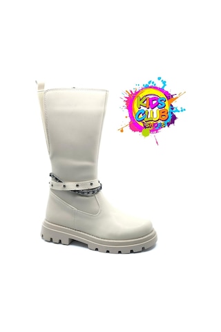 Cool Parlis Kauçuk Taban Çizme Ortopedik Çocuk Bot Bej