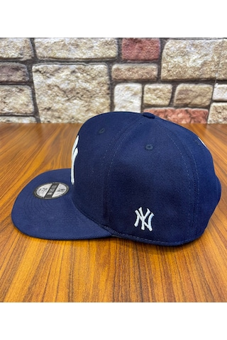 Hamze Ny New York Nakış Hip-hop Snapback Rapper Basket Beyzbol Şapka Cap Lacivert