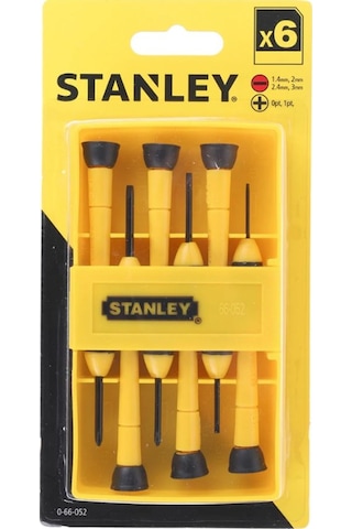 Stanley 0-66-052 Saatçi Tornavida Seti 6 Parça