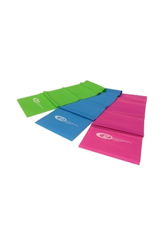 Pilates Lastik 3'lü Set Direnç Lastiği