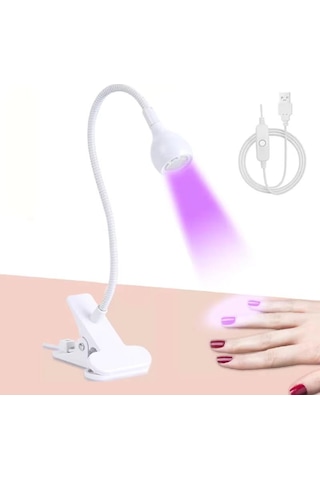 Mandallı 3 Watt Mini Uv Tırnak Kurutucu