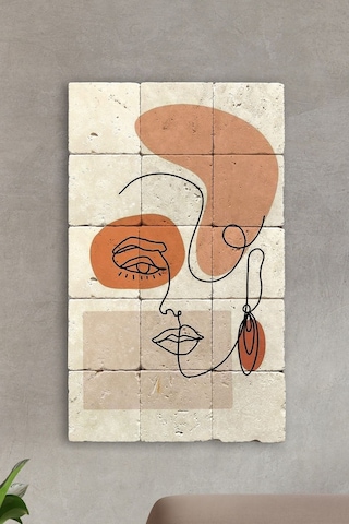 Doğal Taş Tablo- Duvar Dekoru 30x50cm