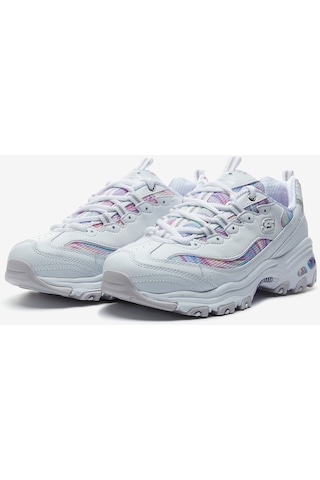 Skechers D'Lites - Whimsical Dream Kadın Beyaz Sneakers 149789 Wmlt Beyaz