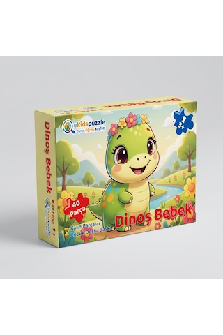 Dinoş Bebek Puzzle