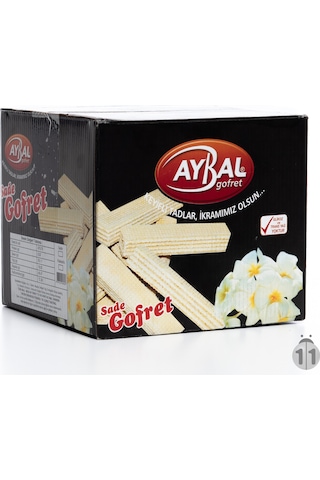 Aybal Taze Çıtır Gofret Sade-Kakaolu 1 kg