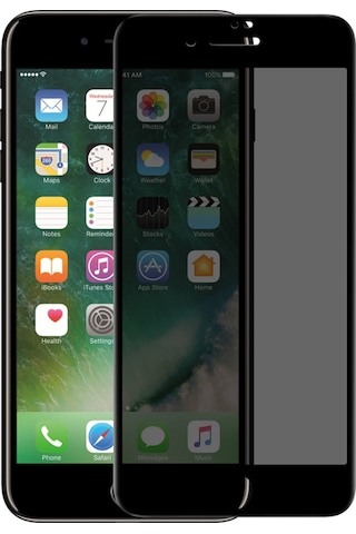 Apple Uyumlu iPhone 7 Plus / 8 Plus Hayalet Privacy Gizli Seramik Mat Ekran Ko