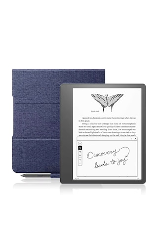 Amazon Kindle Scribe 2022 - 2024 Kılıfı Mavi