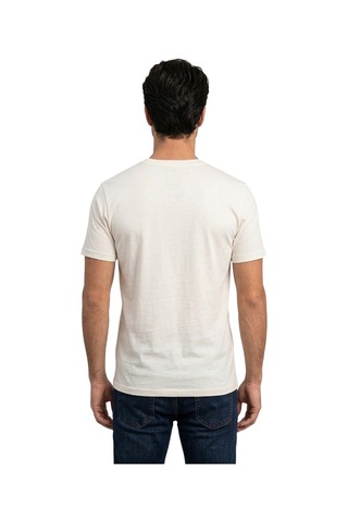 Cazador 44330 Ekru Erkek Bisiklet Yaka Tshirt