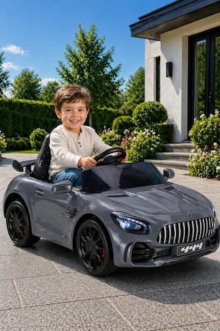 Gtr Sport 12v Akülü Araba Antrasit Koyu Gri