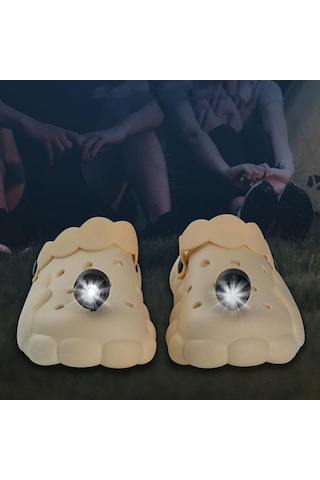 Qingmipy 2 Adet 3 Modlu Su Geçirmez Ayakkabı Led Işığı - Gece Koşusu Ve Yürüyüş İçin Güvenli Aydınlatma Beyaz