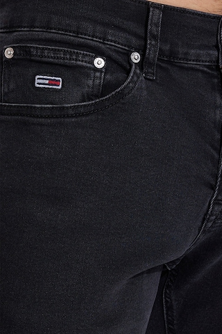 Tommy Hilfiger Erkek Jean Siyah