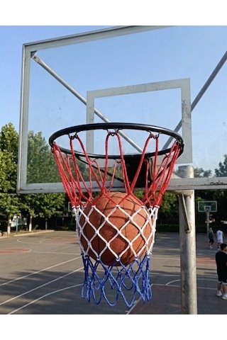 Premium Bahçe Aktivite Salon Bf-100 Basketbol Filesi Renkli Çift