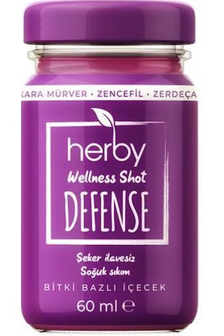 Destek Paketi Defense Ginger Shot 12'li Paket + Zencefilli Ballı Kış Çayı
