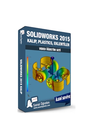 SolidWorks 2015 Kalıp, Plastics, Eklentiler Video Eğitim Seti