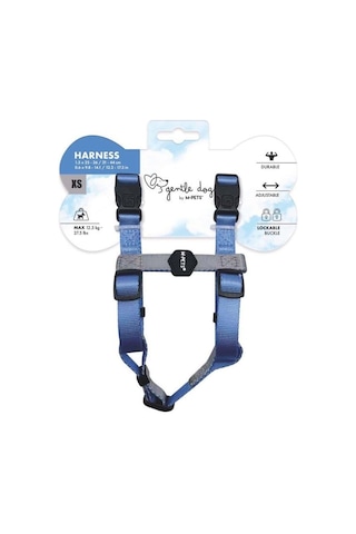 M-pets Gentle Köpek Göğüs Tasması Mavi Xs Mavi