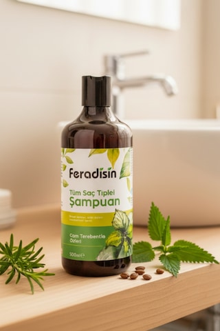 Tüm Saç Tipleri Için Şampuan 500 Ml. Gimdes Helal Sertifikalı