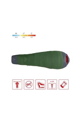 Robens Snowfall Iıı -33 C Hibrit Uyku Tulumu 1895 Gr Sol F. Çok Renkli
