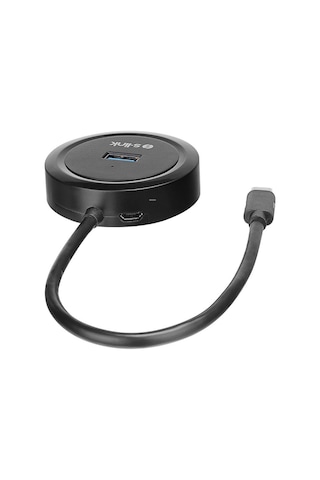 S-link Swapp Sw-u340 4 Port Usb 3.0 Gri Type-c Hub