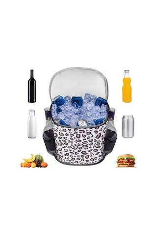 Soğuk Hava Yürüyüş Kampı İçin Yalıtımlı Sırt Çantası Su Geçirmez 30l B Çok Renkli