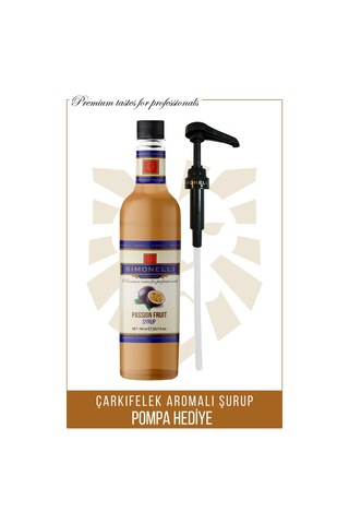 Simonelli Kahve Şurubu | Çarkıfelek | 70 CL | + Pompa