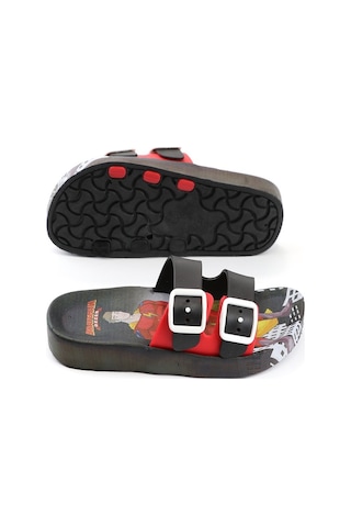 Gezer Yazlık Kaydırmaz Taban Iki Toka Erkek Çocuk Terlik (554652171) Kırmızı