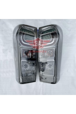 Isuzu D Max Euro 5 Stop Lambası Takım Ledli Füme Yeni Tip Modifi