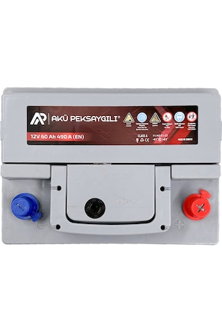 Akü Peksaygılı 12V 60 Ah Akü - Yeni Üretim